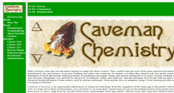 Desktop Screenshot of cavemanchemistry.com